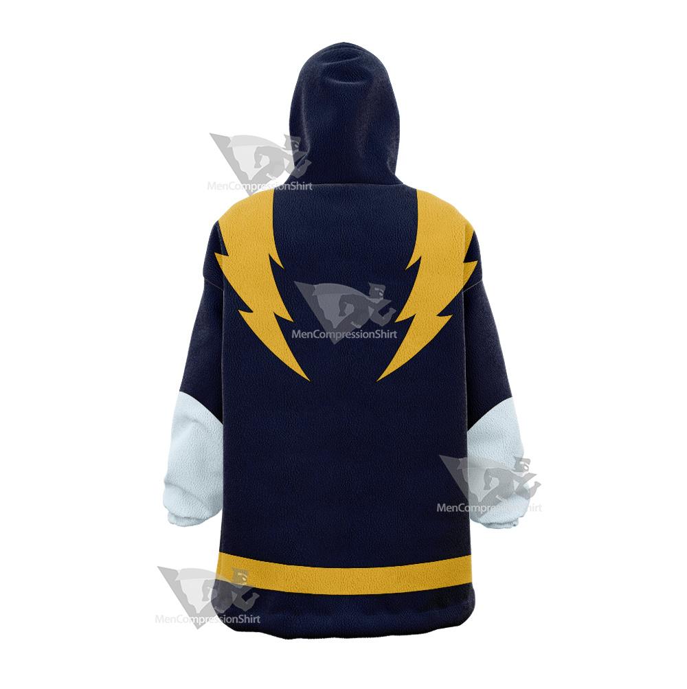Dc Lightning Lad Yellow Cosplay Snug Oversized Blanket Hoodie