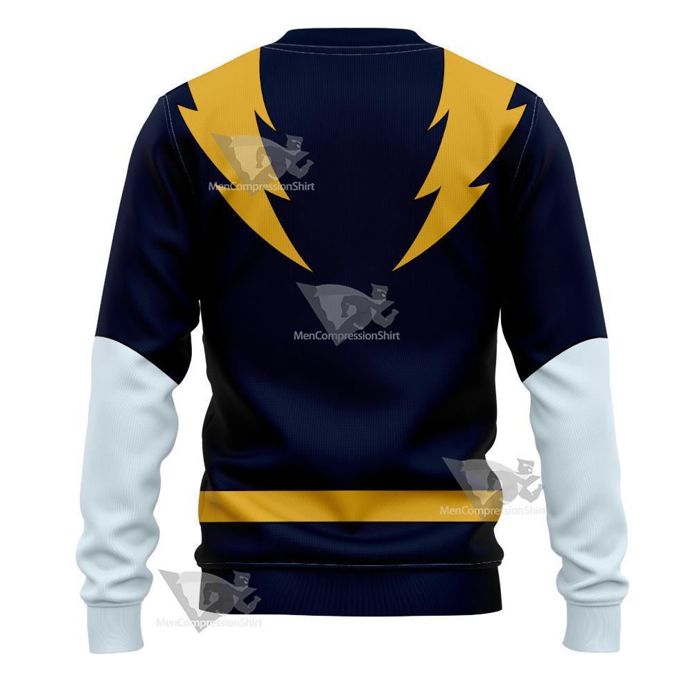 Dc Lightning Lad Yellow Cosplay Sweatshirt