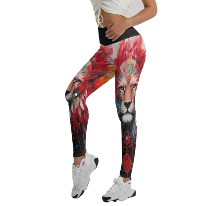 Lion Native Women Compression Legging