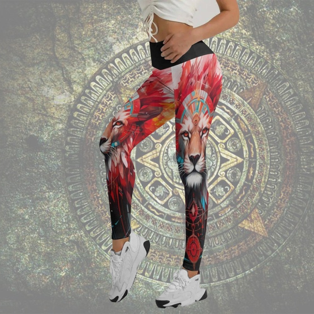 Lion Native Women Compression Legging