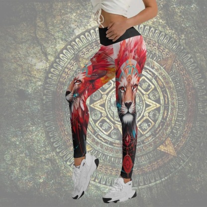 Lion Native Women Compression Legging