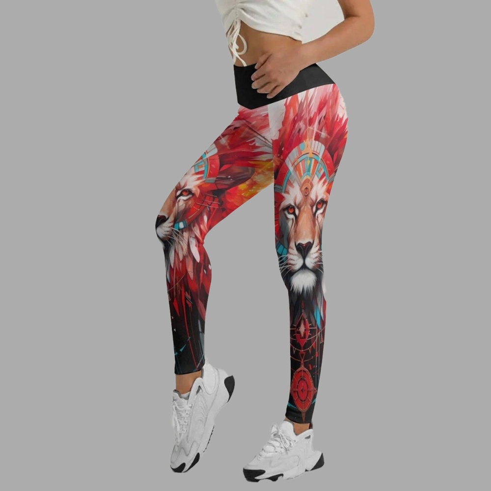 Lion Native Women Compression Legging