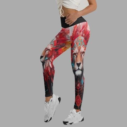 Lion Native Women Compression Legging