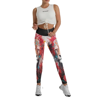 Lion Native Women Compression Legging