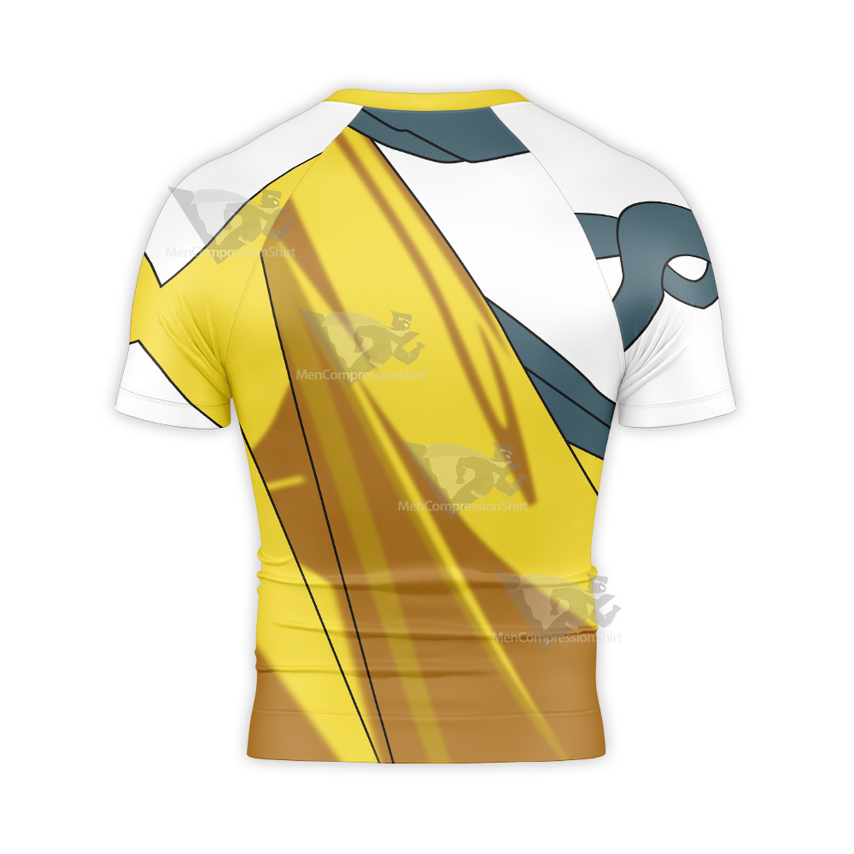 Lol Nilah Yellow Short Sleeve Compression Shirt