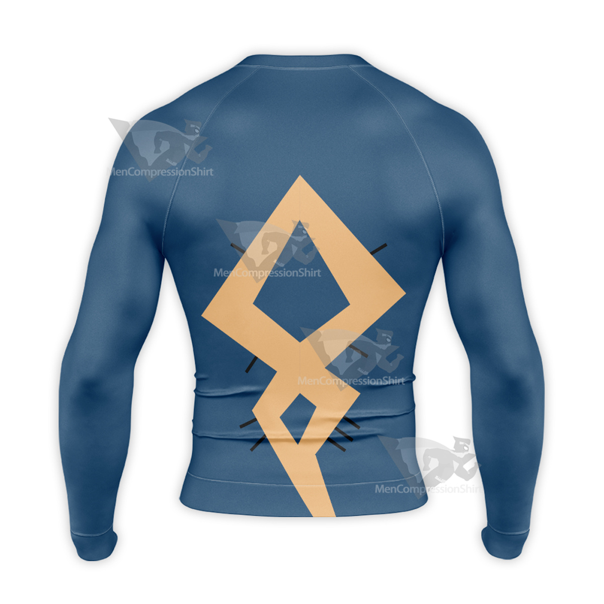 Lol Zeri Blue Suit Long Sleeve Compression Shirt