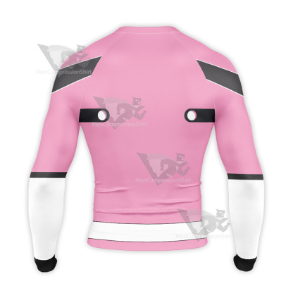 Loser Ranger Sakurama Sesera Pink Long Sleeve Compression Shirt