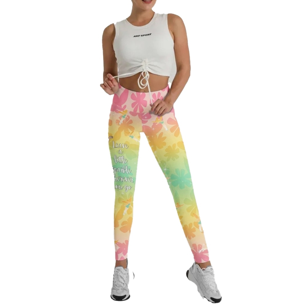 Lovely Tinker Bell Women Compression Legging