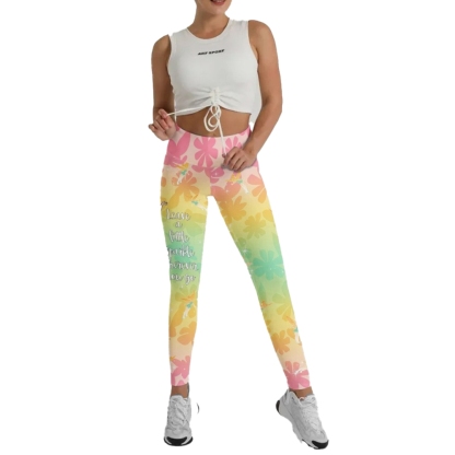 Lovely Tinker Bell Women Compression Legging