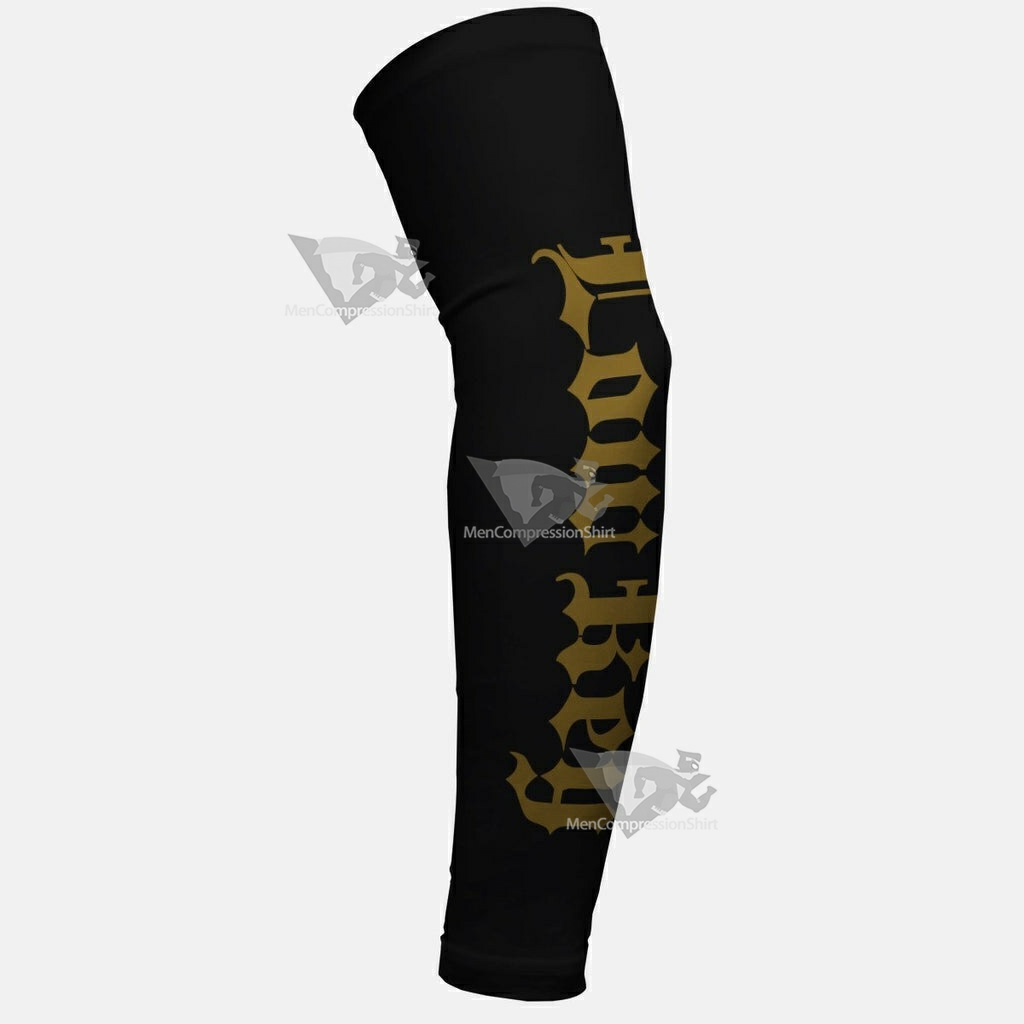 Low Key Black and Gold Arm Sleeve
