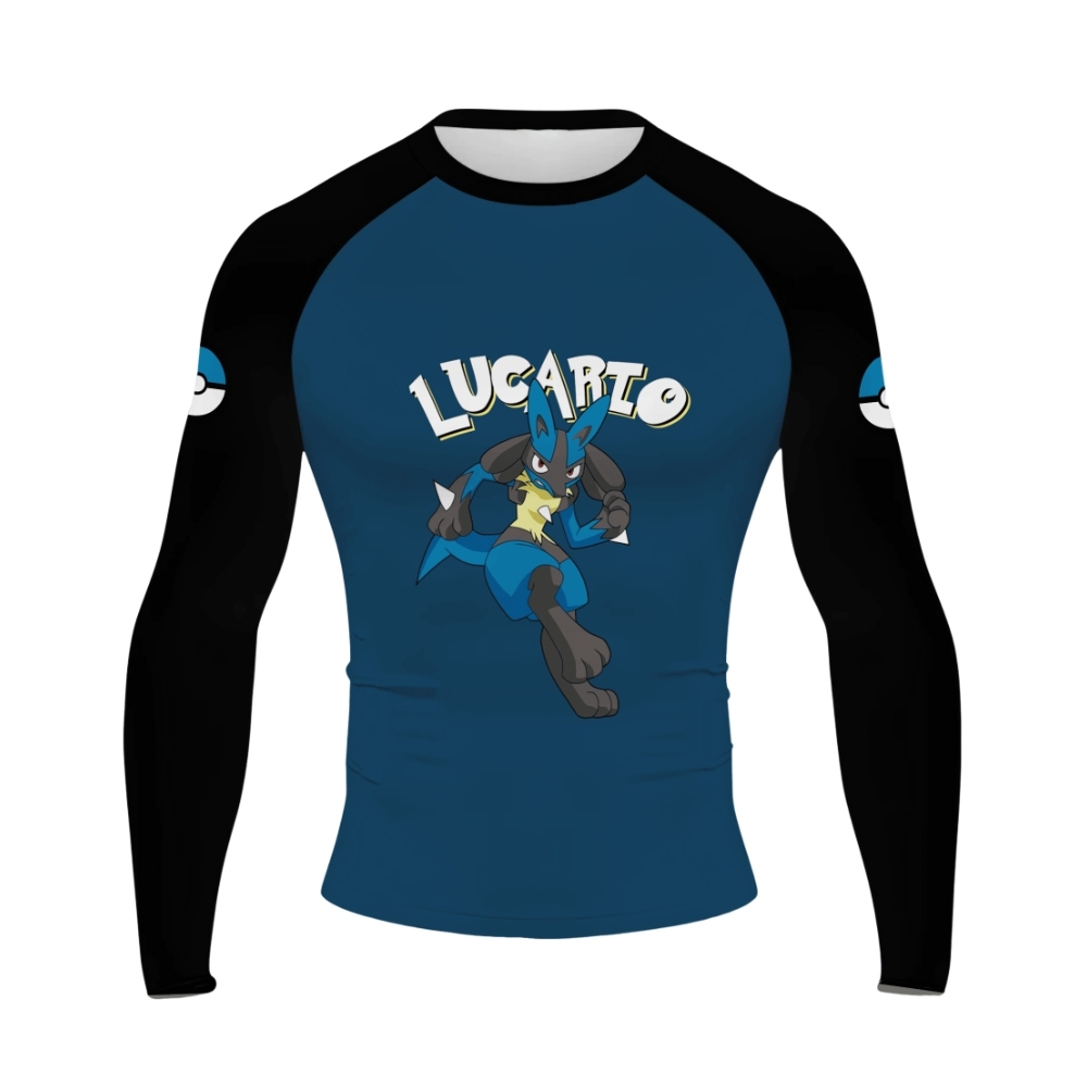 Lucario Men Long Sleeve Compression Shirt