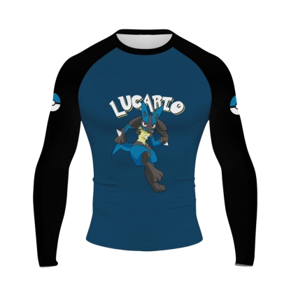 Lucario Men Long Sleeve Compression Shirt