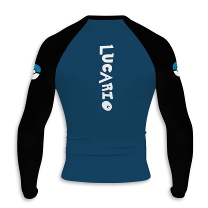 Lucario Men Long Sleeve Compression Shirt