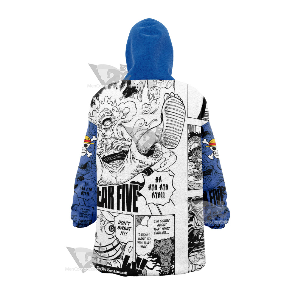 Luffy Gear One Piece Snug Oversized Blanket Hoodie