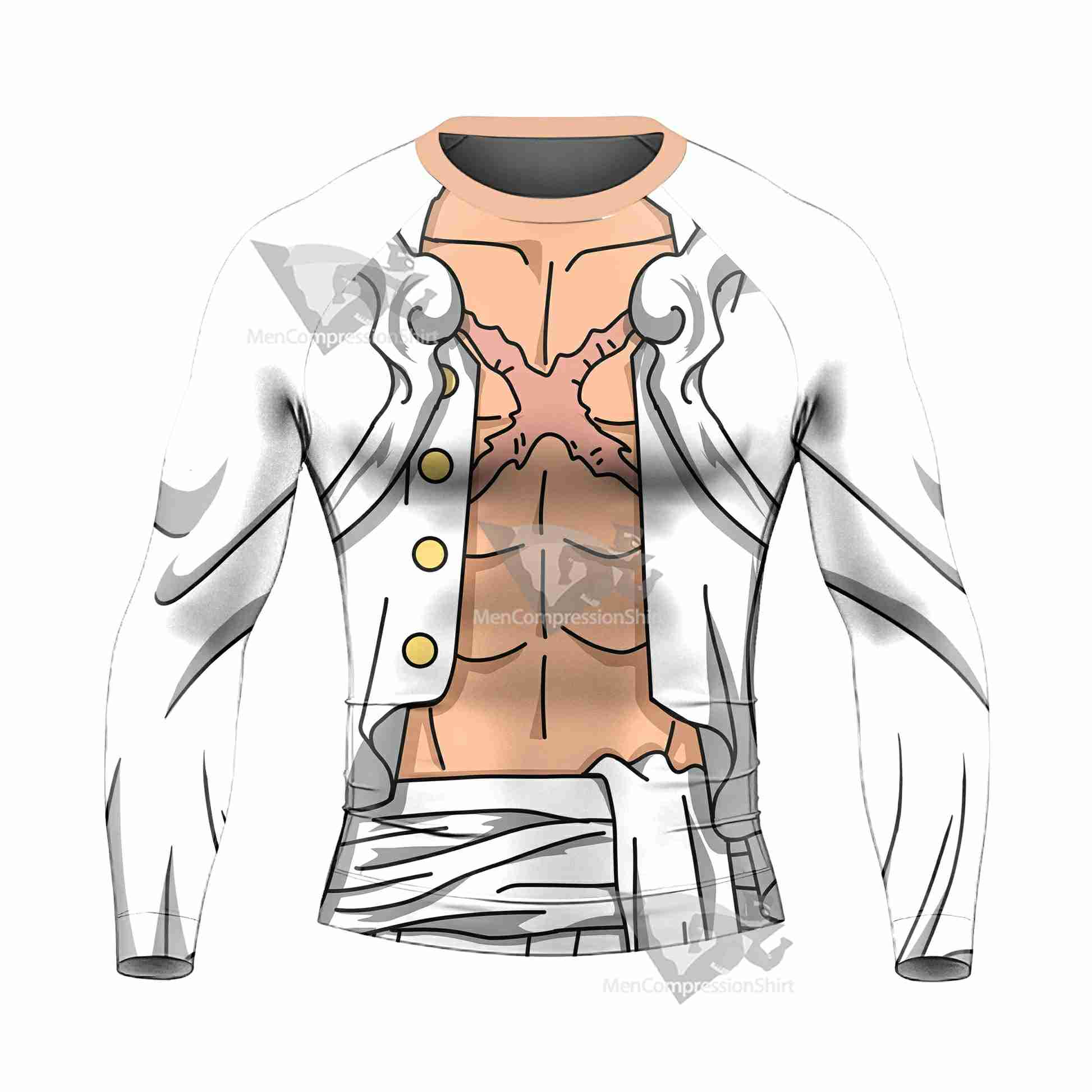 Luffy Nika Long Sleeve Rash Guard