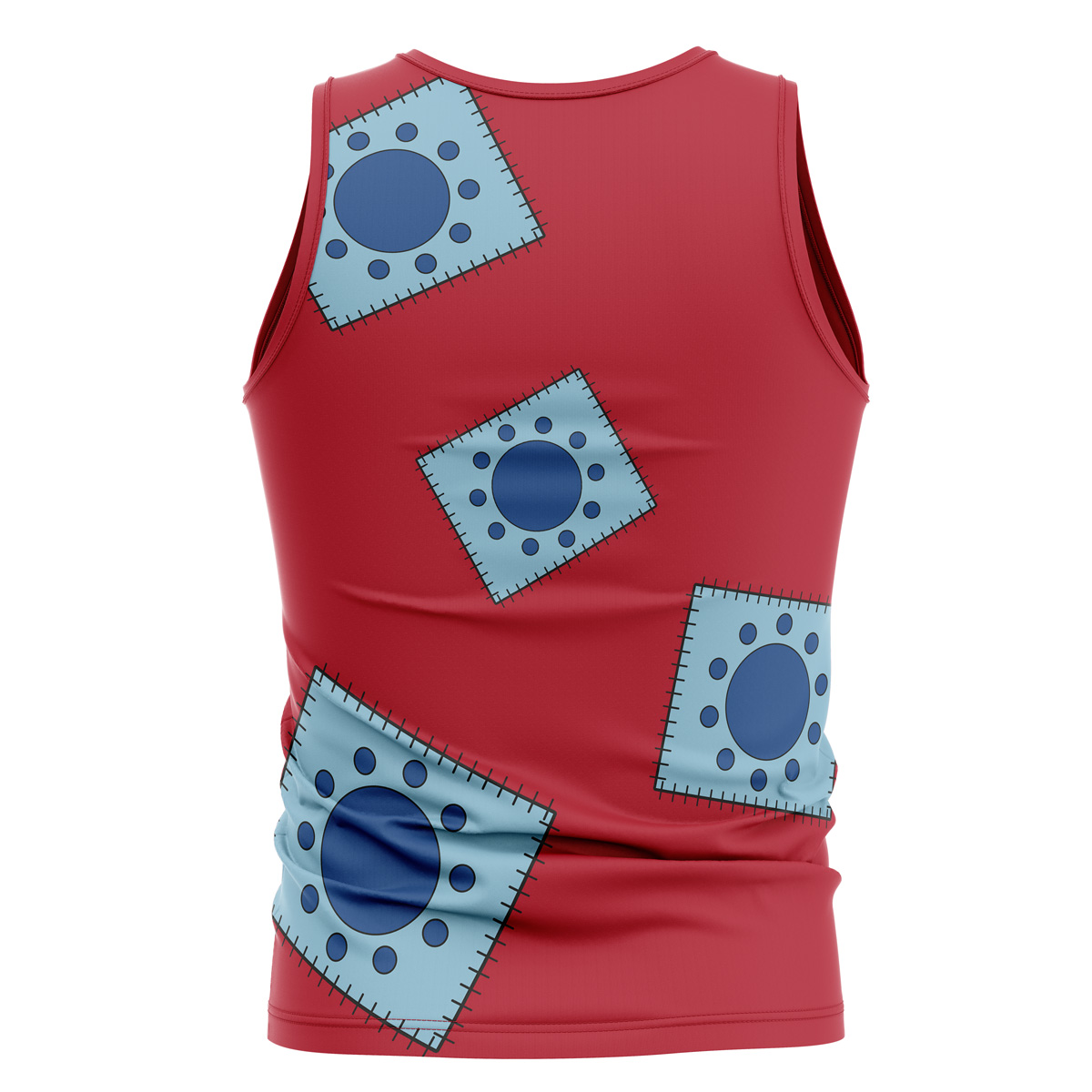 Luffy Wano One Piece Sleeveless Compression Shirt