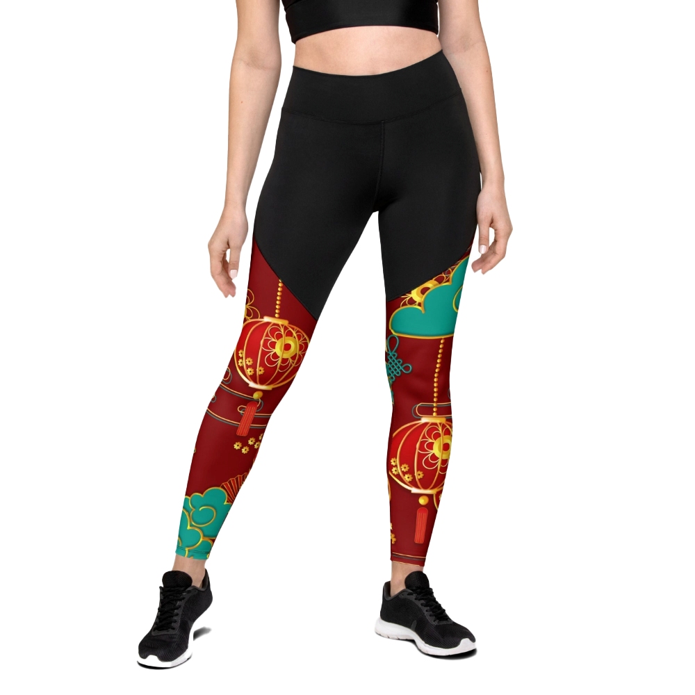 Lunar New Year Women Compression Legging