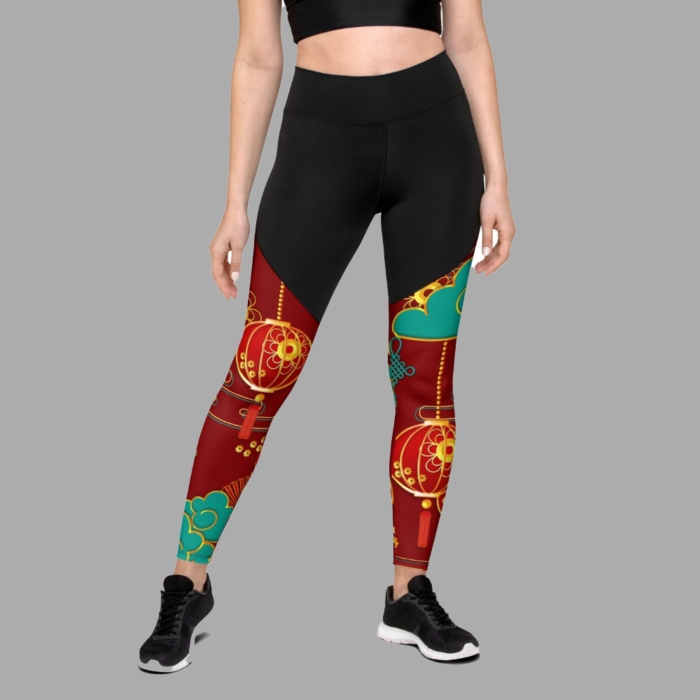 Lunar New Year Women Compression Legging