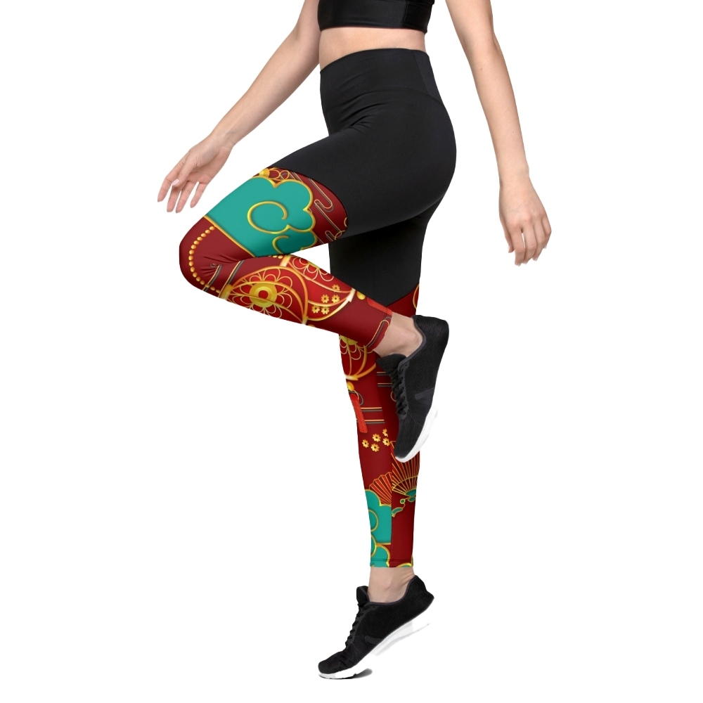 Lunar New Year Women Compression Legging