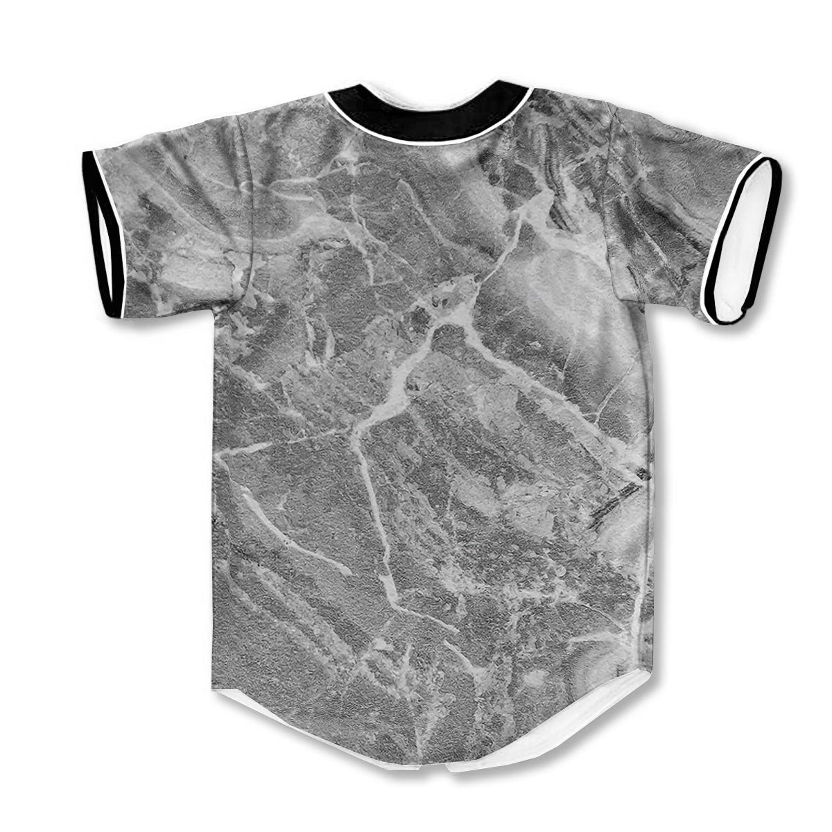 Marble Grey 3d Print Full Size Baseball Jerseys
