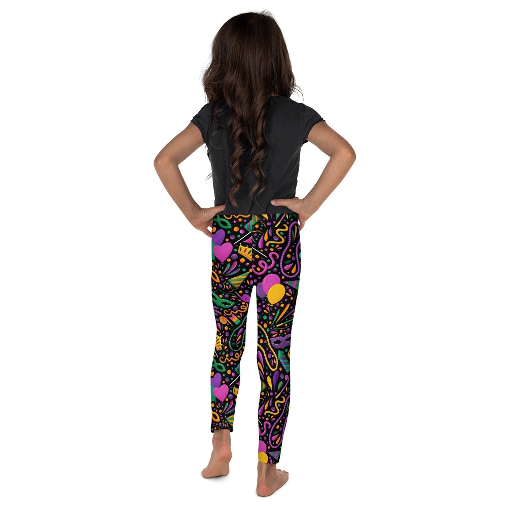 Kids mardi gras leggings best sale