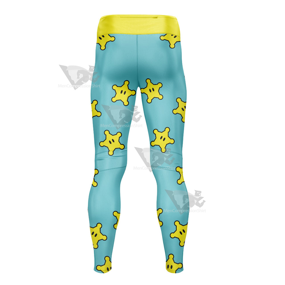 Mario Kart Racing Swimwear Rosalina Mens Compression Legging
