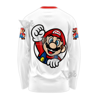Mario Sports Mario Play Tennis Long Sleeve Shirt