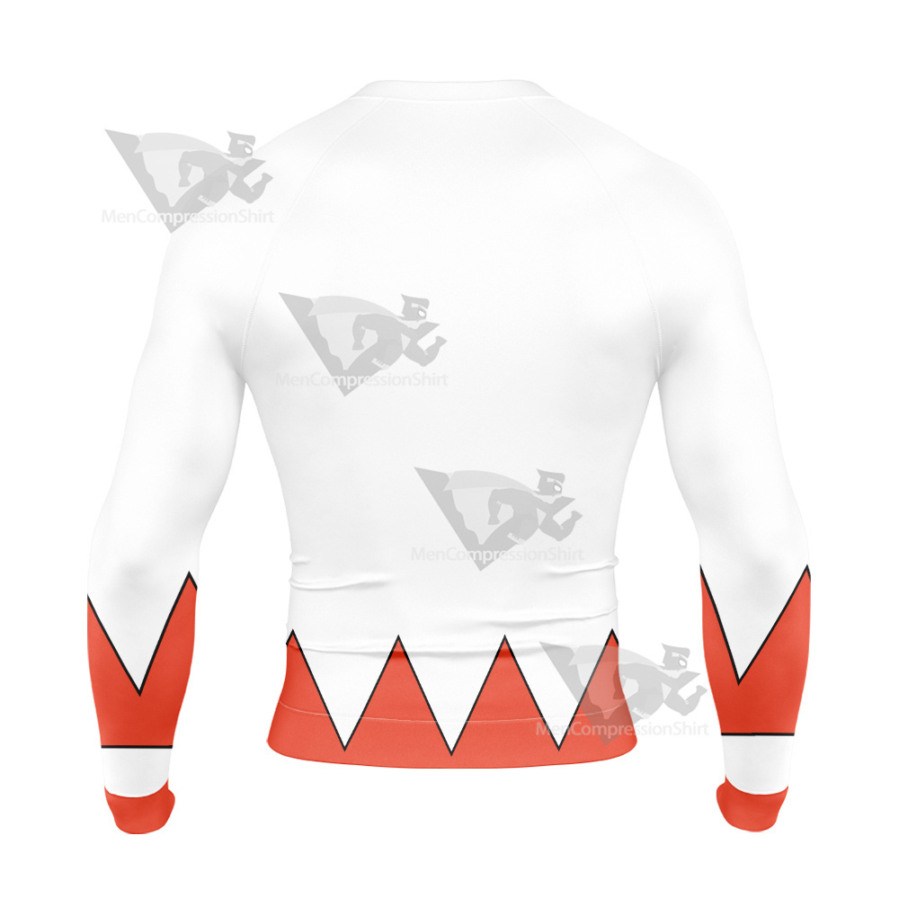 Mario Sports Mix White Mage Long Sleeve Compression Shirt