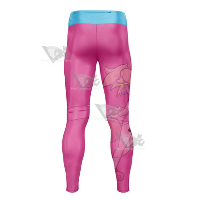 Mario Sports Princess Peach Ski Mens Compression Legging-MensCompressionShirt