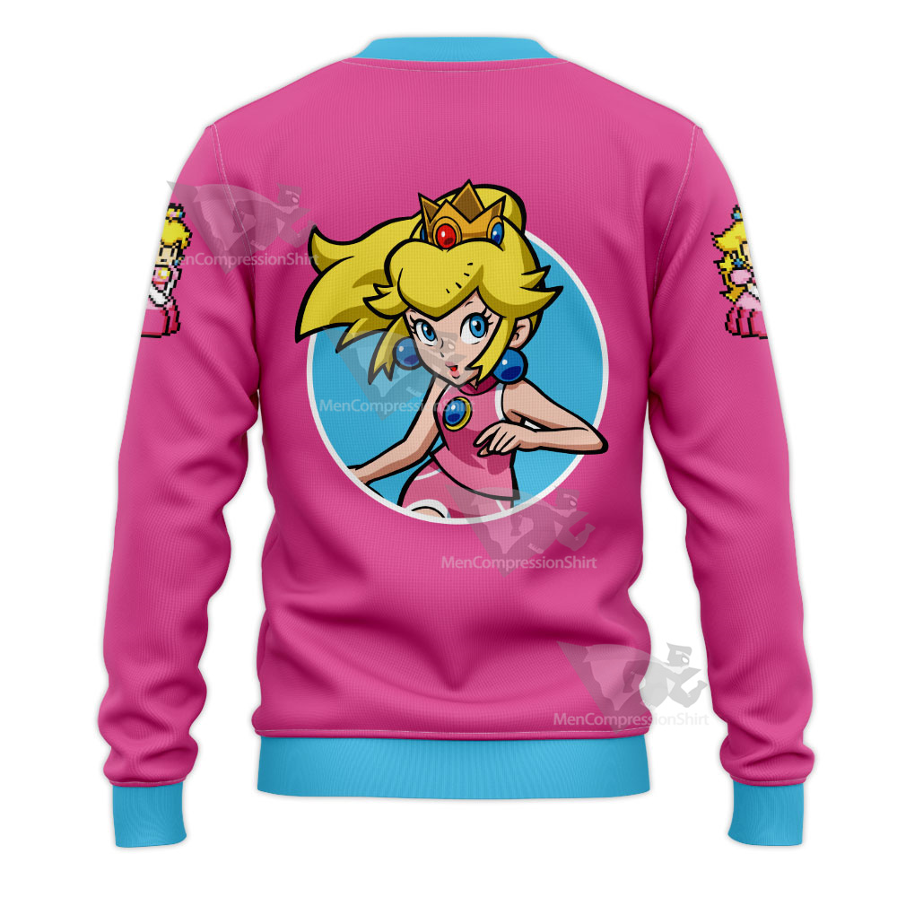Mario Sports Princess Peach Ski Sweatshirt