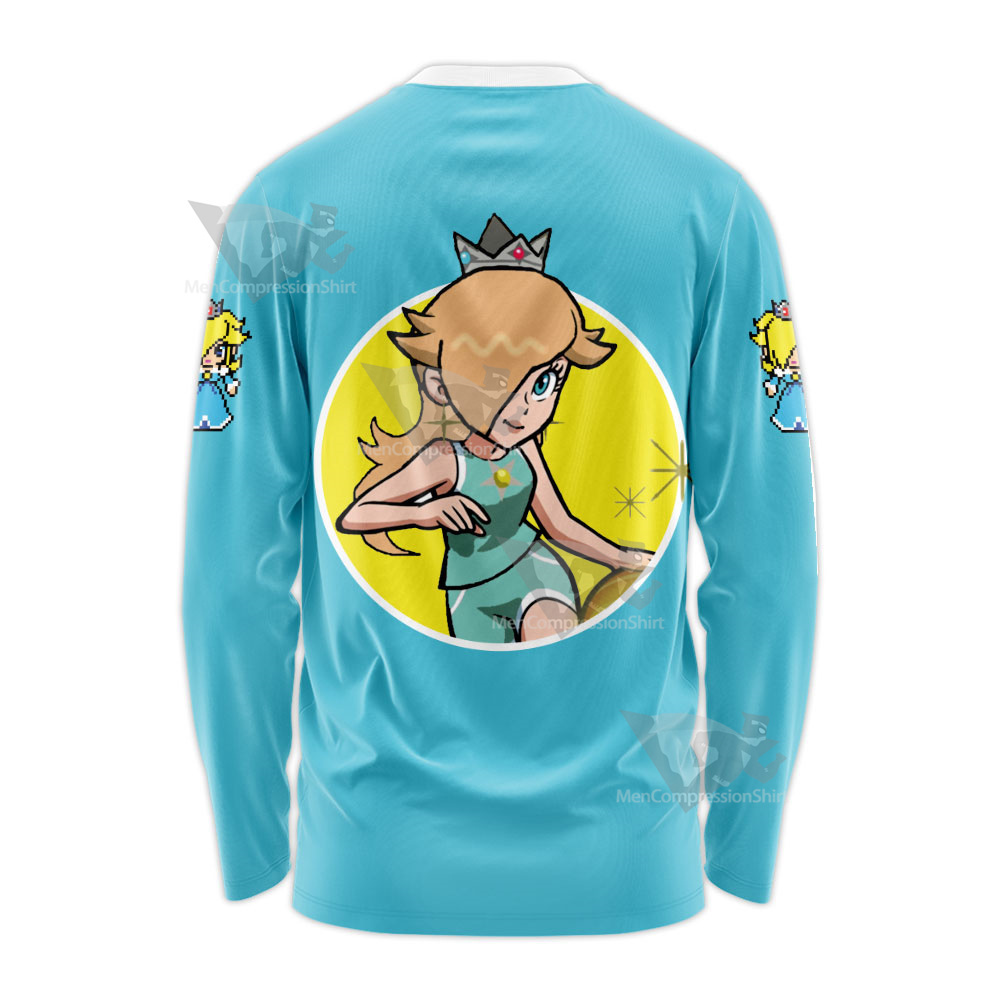 Mario Sports Rosalina Play Tennis Long Sleeve Shirt