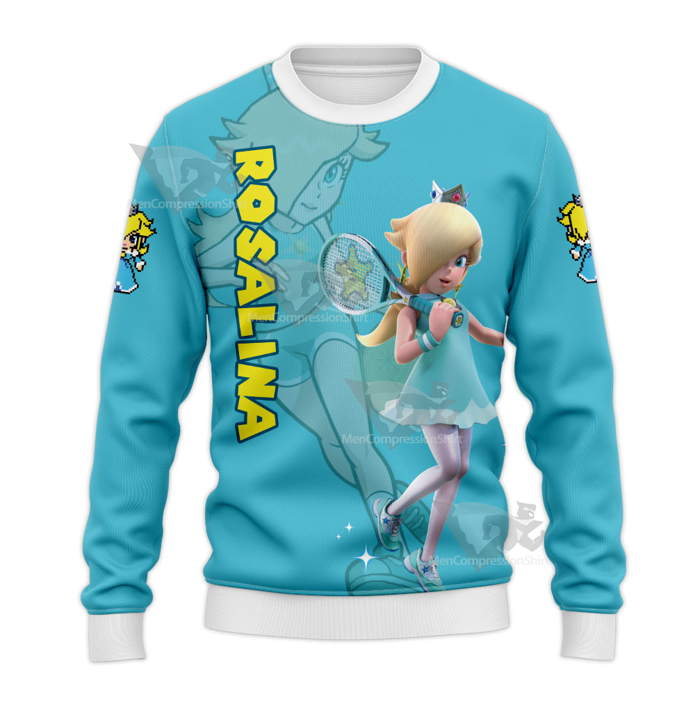 Mario Sports Rosalina Play Tennis Sweatshirt
