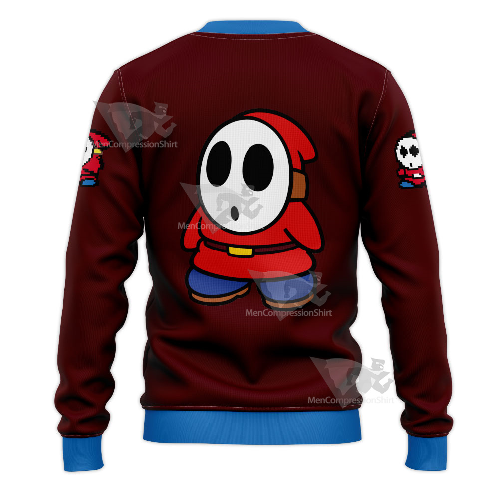 Mario Sports Shy Guy Play Tennis Sweatshirt