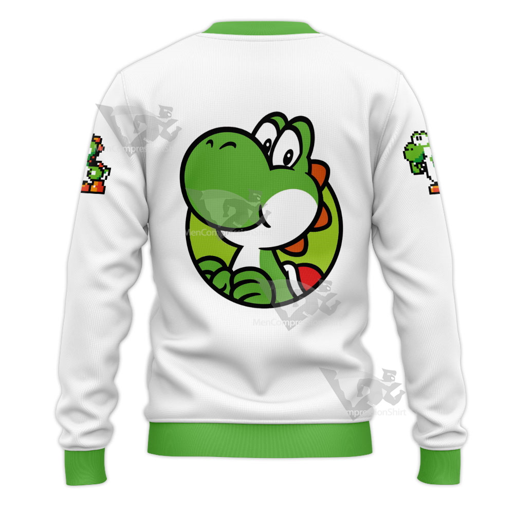 Mario Sports Yoshi Play Tennis Sweatshirt
