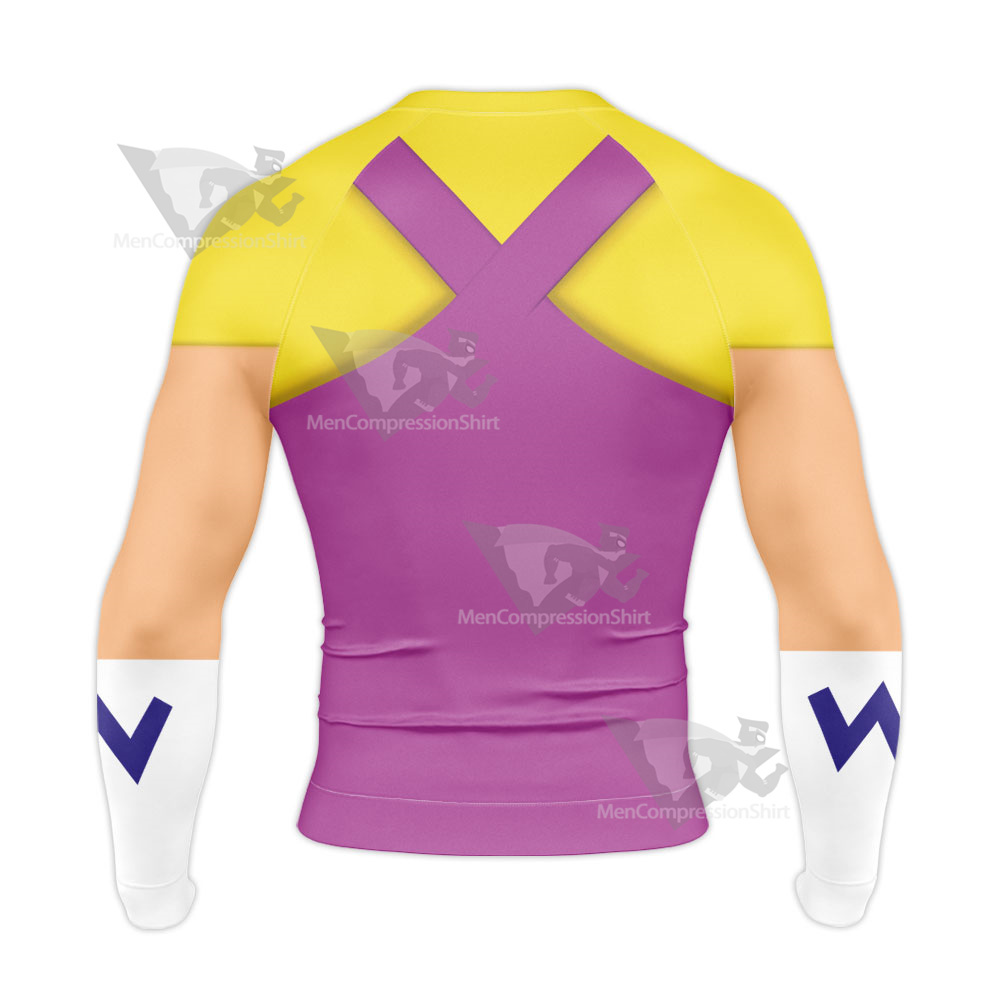 Mario Wario Long Sleeve Compression Shirt