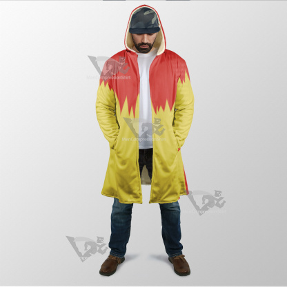 Martin Mystery Red And Yellow Cosplay Dream Cloak