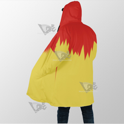Martin Mystery Red And Yellow Cosplay Dream Cloak