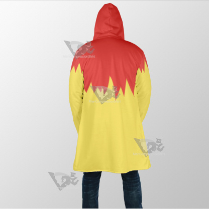Martin Mystery Red And Yellow Cosplay Dream Cloak