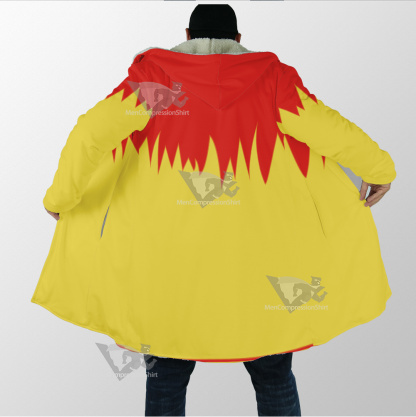 Martin Mystery Red And Yellow Cosplay Dream Cloak