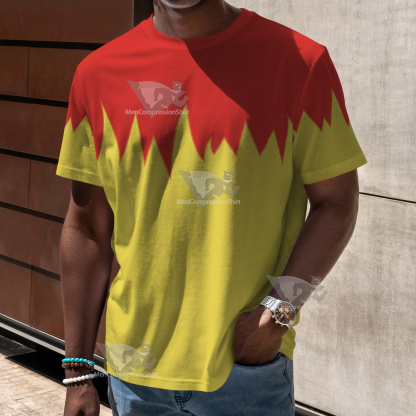 Martin Mystery Red And Yellow Cosplay T-Shirt