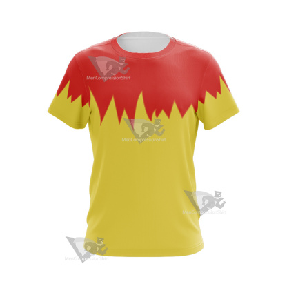 Martin Mystery Red And Yellow Cosplay T-Shirt