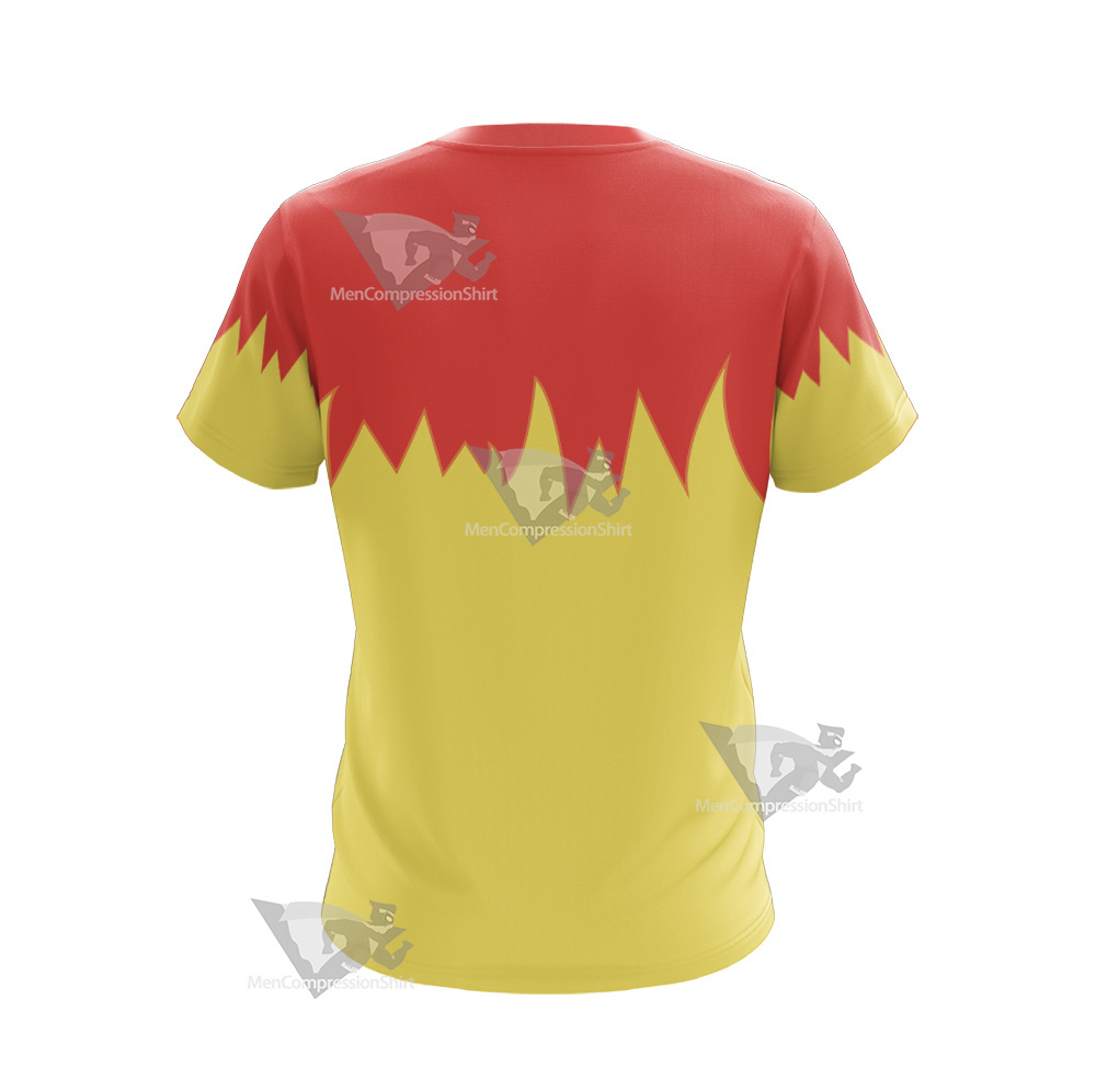 Martin Mystery Red And Yellow Cosplay T-Shirt