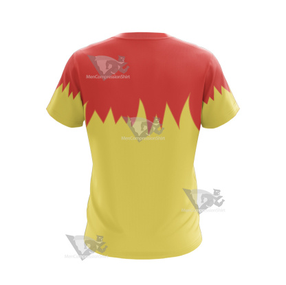 Martin Mystery Red And Yellow Cosplay T-Shirt