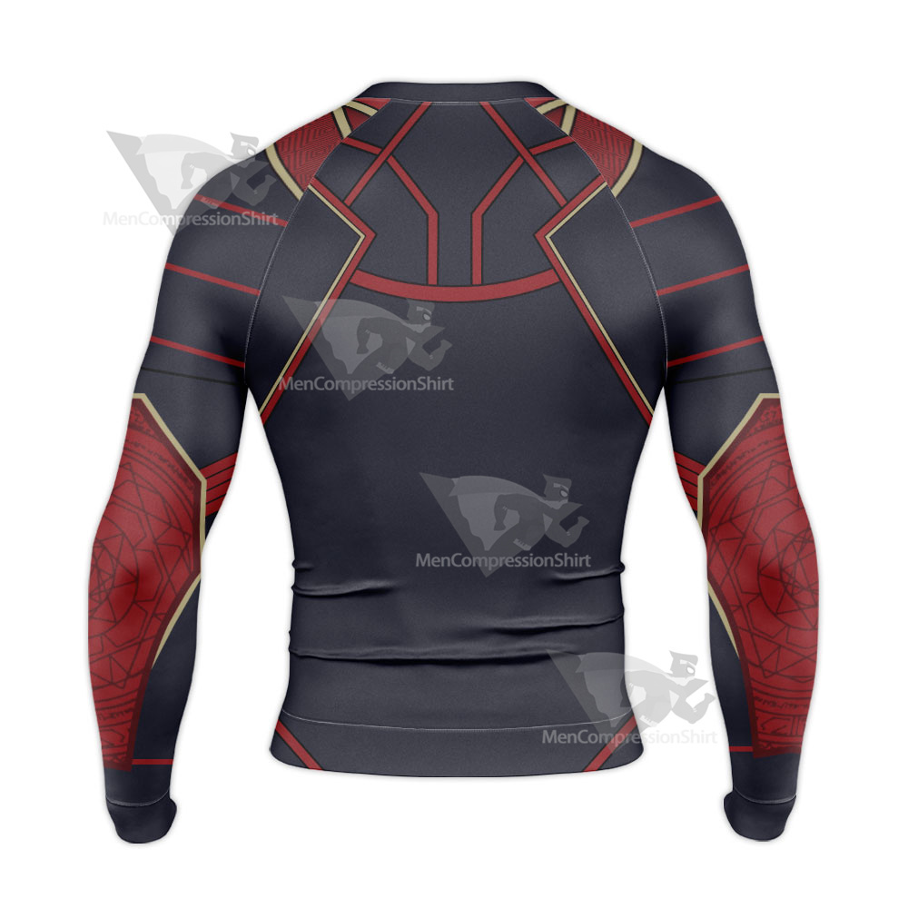 Marvel Doctor Strange Madness Defender Strange Long Sleeve Compression Shirt