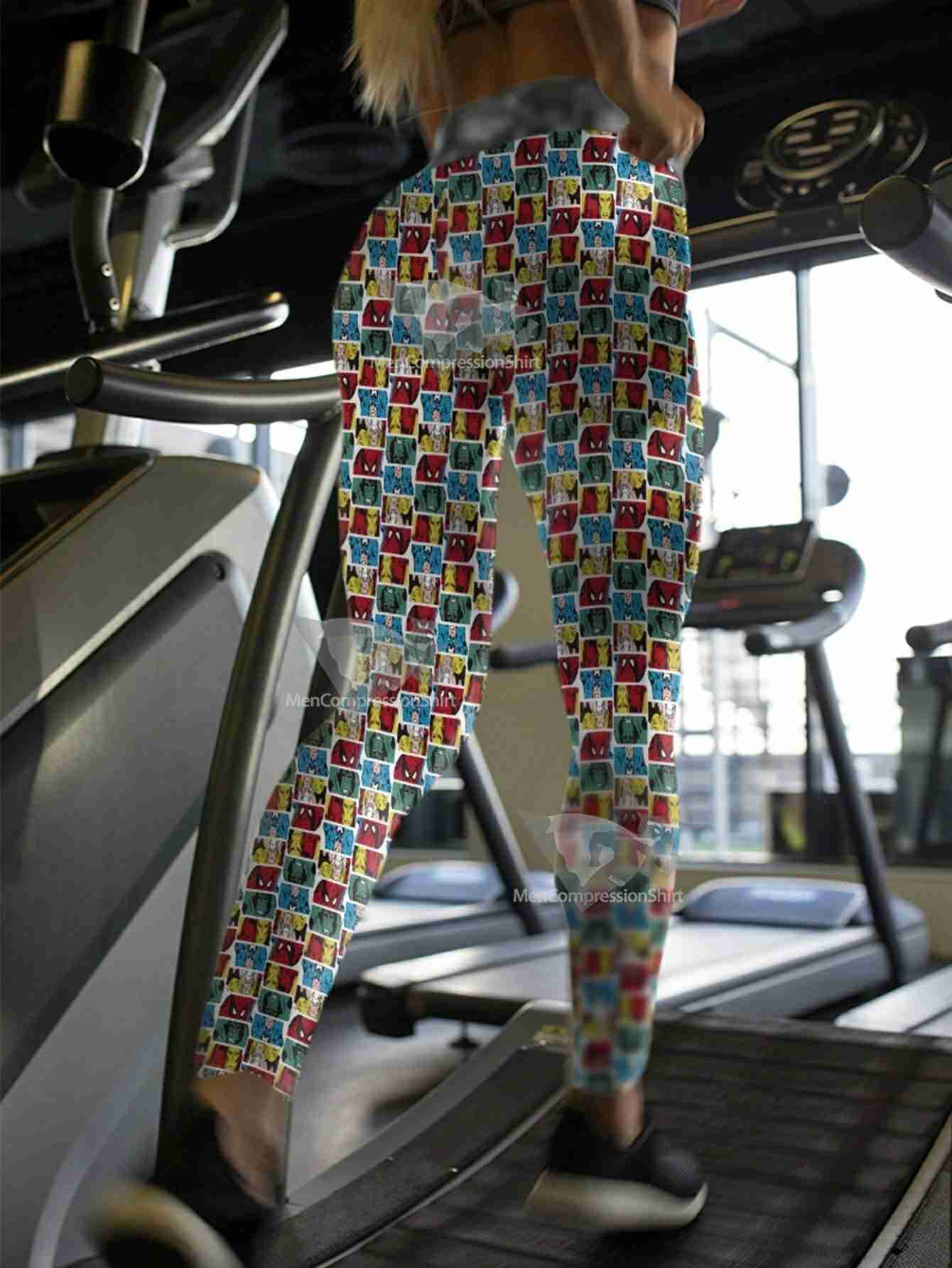Marvel Heroes Women Compression Leggings