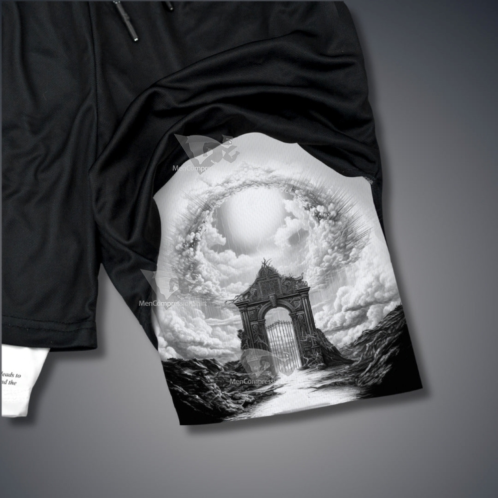 Matthew 7 13-14 Narrow Gate Performance Shorts