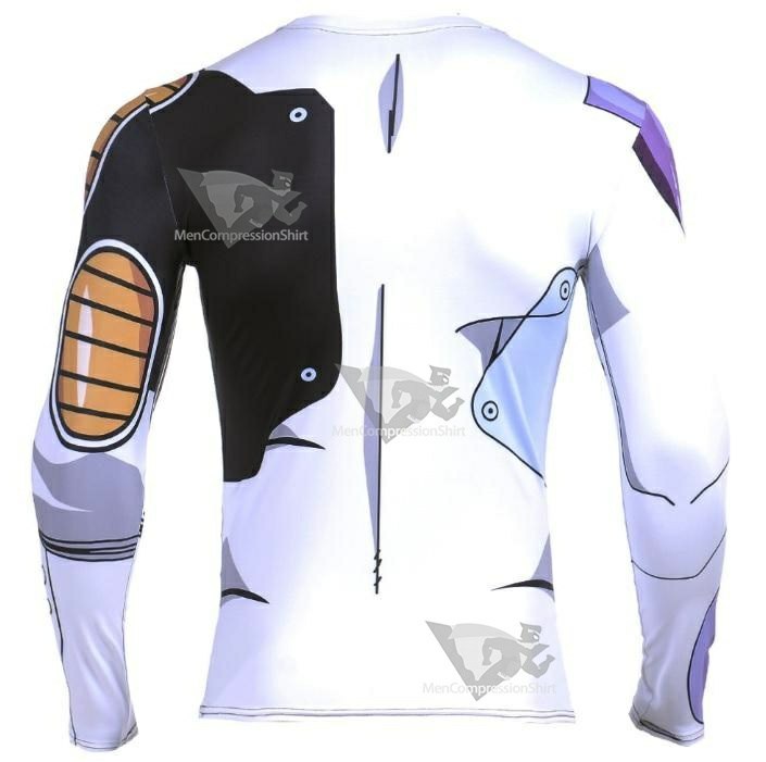 Mecha Frieza Dragon Ball Z Long Sleeve Compression Rash Guard