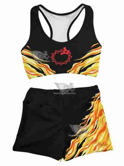 Meliodas Dragon Women Compression Active Wear Set