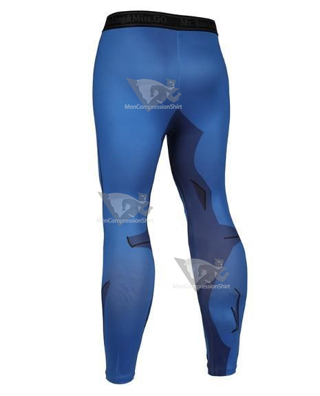 Mens Vegeta Cell Armor Dragon Ball Z Leggings Compression Spats