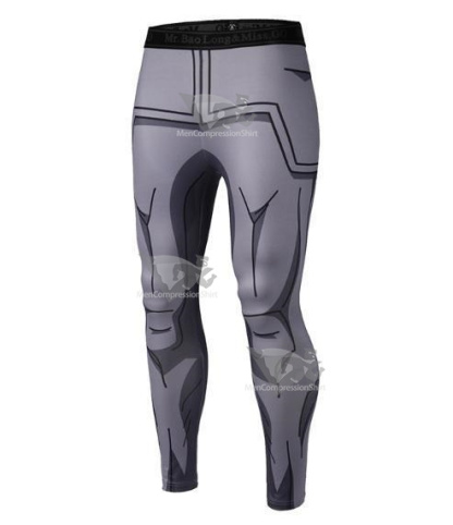 Mens Vegeta Resurrection F Armor Dragon Ball Z Leggings Compression Spats